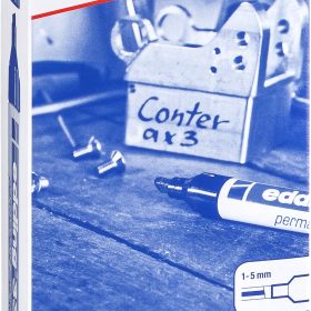 EDDING Permanent Marker 3300 1-5mm 3300-3-10 blau 10 Stück