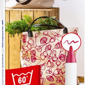 EDDING Textilstift 4600 3946 Warm Color 5 Stück