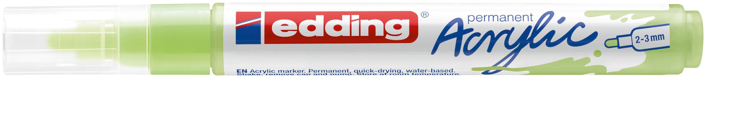 EDDING-5100-917-4057305027313 EDDING Acrylmarker 5100 2-3mm 5100-917 pastellgrün sdm – Hochwertig & günstig bei ShopDeca