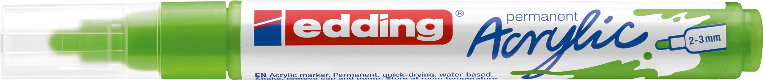 EDDING Acrylmarker 5100 2-3mm 5100-927 gelbgrün sdm