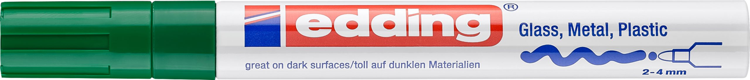 EDDING Paintmarker 750 2-4mm 750-4 CREA grün