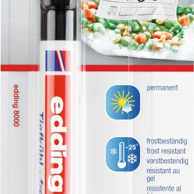 EDDING Tiefkühlmarker 1mm 8000ORG-1 schwarz