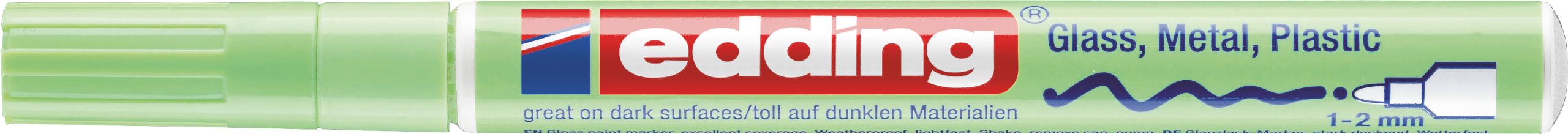 EDDING Paintmarker 751 CREA 1-2mm E-751-137 CR pastell grün