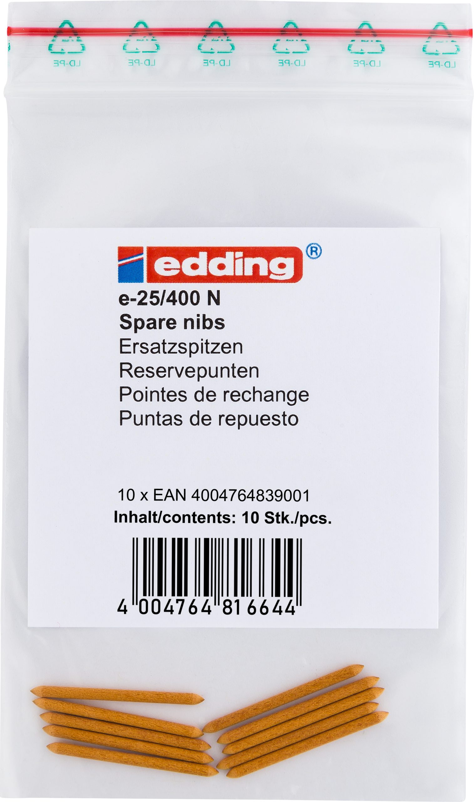 EDDING-N400-4004764839001 EDDING Ersatzspitze zu 400N N400 10 Stück – Hochwertig & günstig bei ShopDeca