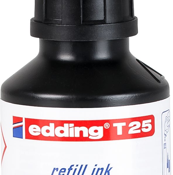 EDDING Nachfülltusche T25 T-25-1 schwarz 30ml