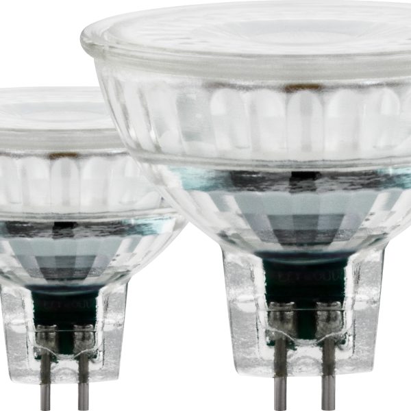 EGLO Leuchtmittel LED GU5.3 12247 350 Lumen, 4.5W 2 Stück
