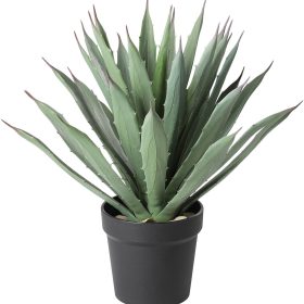 EGLO Kunstpflanze 36.5cm 428351 grün, im Topf