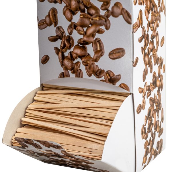 EJS Rührstäbchen aus Holz 5244.3002 braun 2000 Stk.