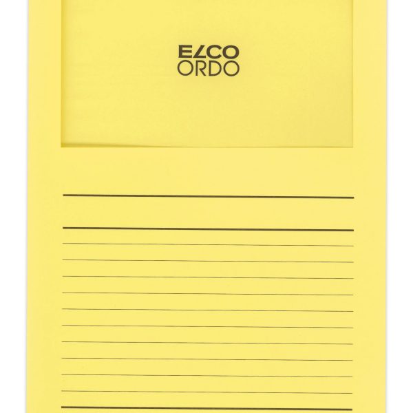 ELCO Organisationsmappe Ordo A4 29489.71 classico, gelb 100 Stück
