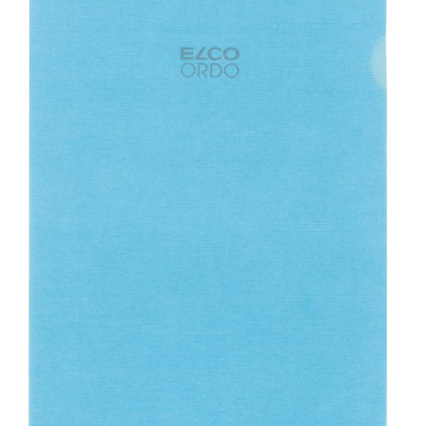 ELCO Sichtmappe Ordo A4 29490.34 transparent, blau 100 Stück