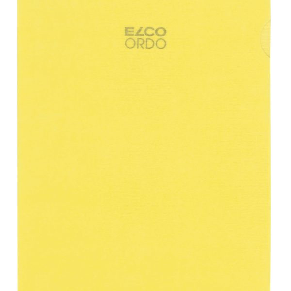ELCO Sichtmappe Ordo A4 29490.74 transparent, gelb 100 Stück