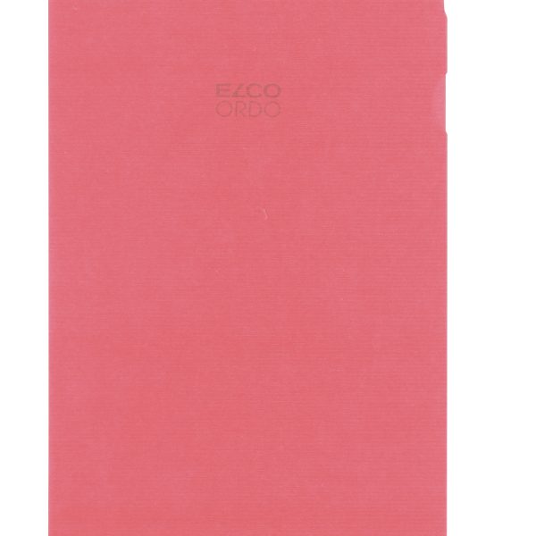 ELCO Sichtmappe Ordo A4 29490.94 transparent, rot 100 Stück
