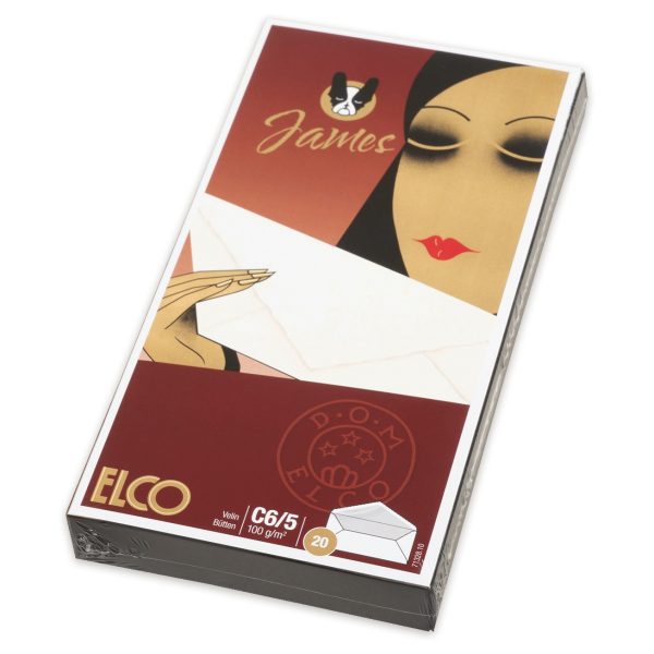 ELCO Couverts Velin C6/5 71328.10 weiss, 100g 20 Stück