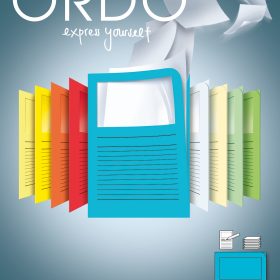 ELCO Organisationsmappe Ordo A4 73695.32 classico, int.blau 10 Stück