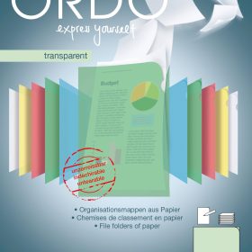 ELCO Sichtmappe Ordo A4 73696.64 transparent, grün 10 Stück