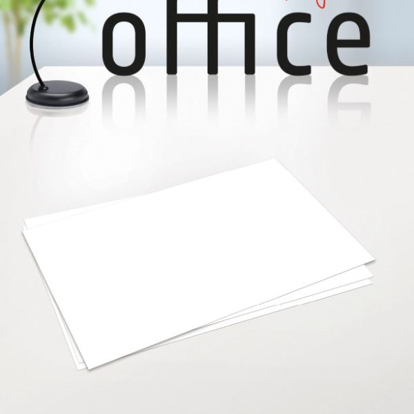 ELCO Schreibkarten Office A6 74451.12 weiss blanko, 200g 50 Stück