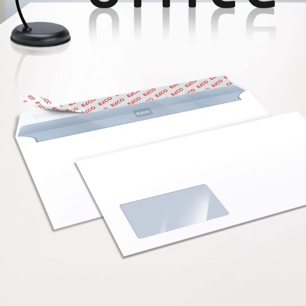 ELCO Couvert Office m/Fenster C5/6 74466.12 80g, weiss 50 Stück