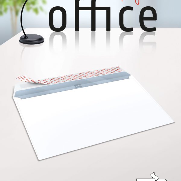 ELCO Couvert Office o/Fenster C4 74477.12 100g, weiss 25 Stück