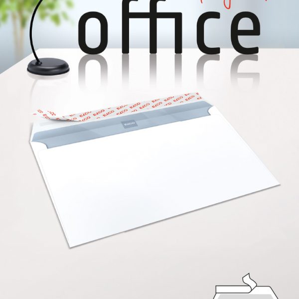 ELCO Couvert Office o/Fenster B6 74492.12 100g, weiss 25 Stück