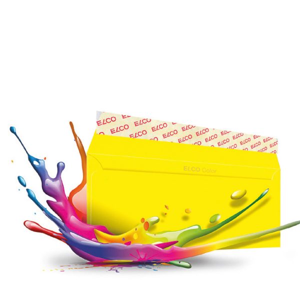 ELCO Couvert Office o/Fenster C5/6 74617.72 100g, gelb 25 Stück