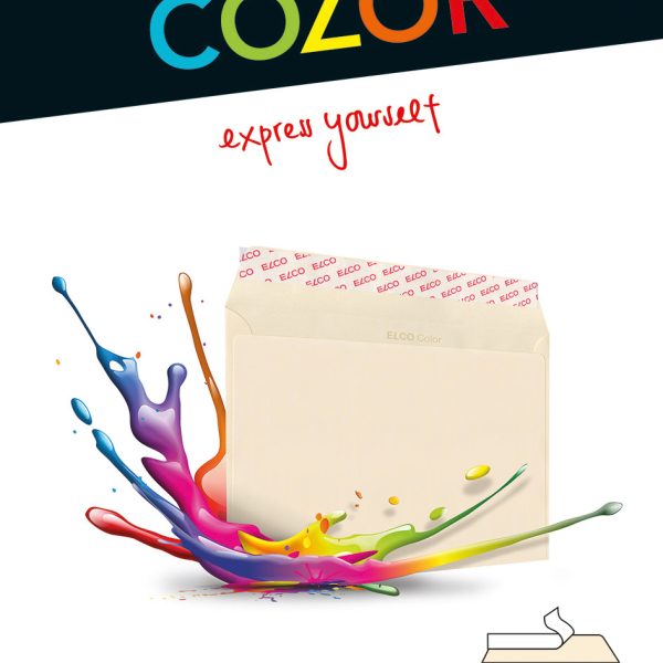 ELCO Couvert Office o/Fenster C5 74618.41 100g, chamois 25 Stück