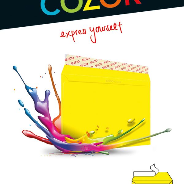 ELCO Couvert Office o/Fenster C6 74634.72 100g, gelb 25 Stück