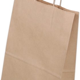 ELCO Tragetasche 220x100x290mm 84102.25 mit Kordel, braun 50 Stück