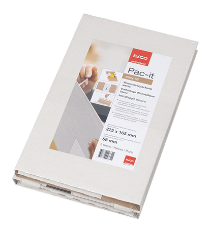 ELCO-845662114-7611722003311 ELCO Versandtasche 225x165x58mm 845662114 109g, weiss, Kleber 2 Stück – Hochwertig & günstig bei ShopDeca