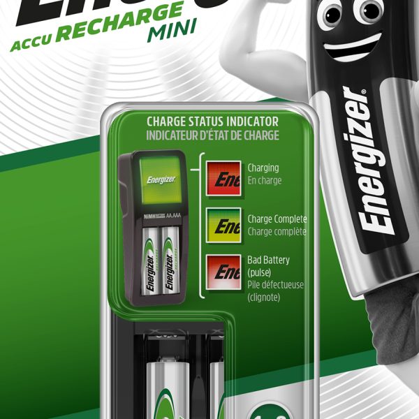 ENERGIZER Batterie-Ladegerät Mini E300701401 inkl. 2x AAA 700mAh