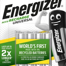 ENERGIZER Batterie Akku E301375702 AAA/HR03, 500mAh, 4 Stück
