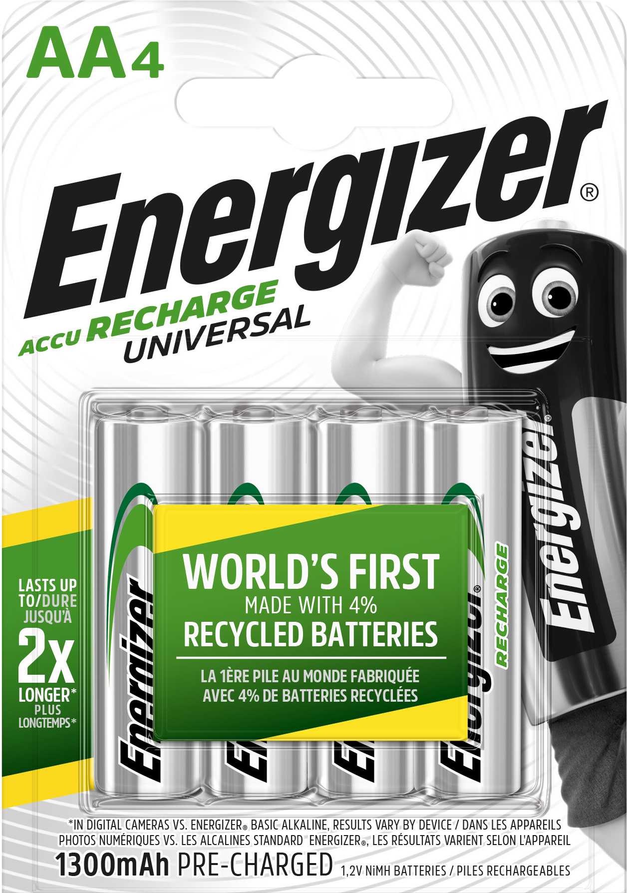 ENERGIZER-E301376002-7638900424270 ENERGIZER Batterie Akku E301376002 AA/HR06, 1300mAh, 4 Stück – Hochwertig & günstig bei ShopDeca