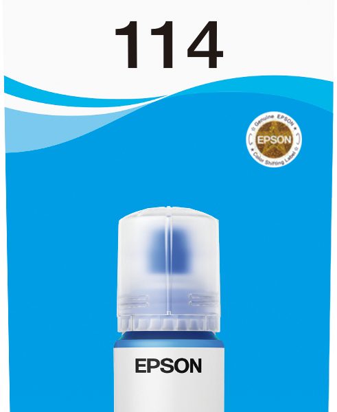 EPSON Tintenbehälter 114 cyan T07B240 EcoTank ET-8500 6200 Seiten
