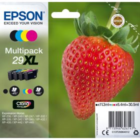 EPSON Multipack Tinte 29XL CMYBK T299640 XP-235/335/435 4-color