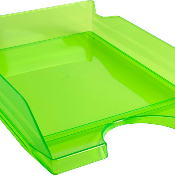 EXACOMPTA Briefkorb Ecotray A4+ 12397D grün-transp.