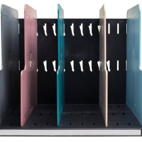 EXACOMPTA Organizer SKANDI A4+ 390606D Modulotop, 5 Trennplatten