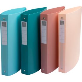 EXACOMPTA Ringbuch Skandi A4 51470E assortiert 4-Ring 3cm