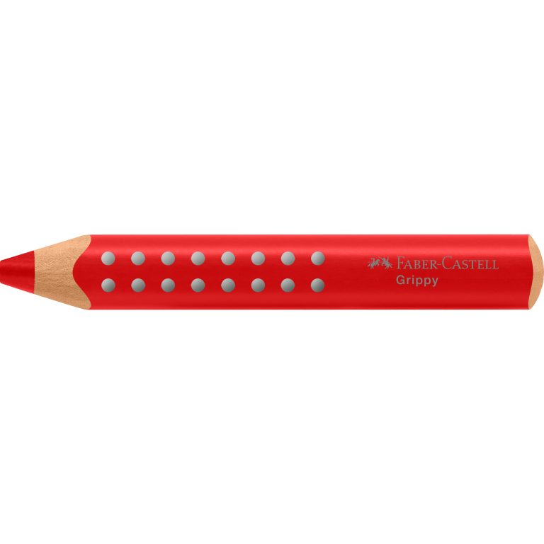 FABER-CASTELL Farbstift Grippy 110621 erdbeerrot