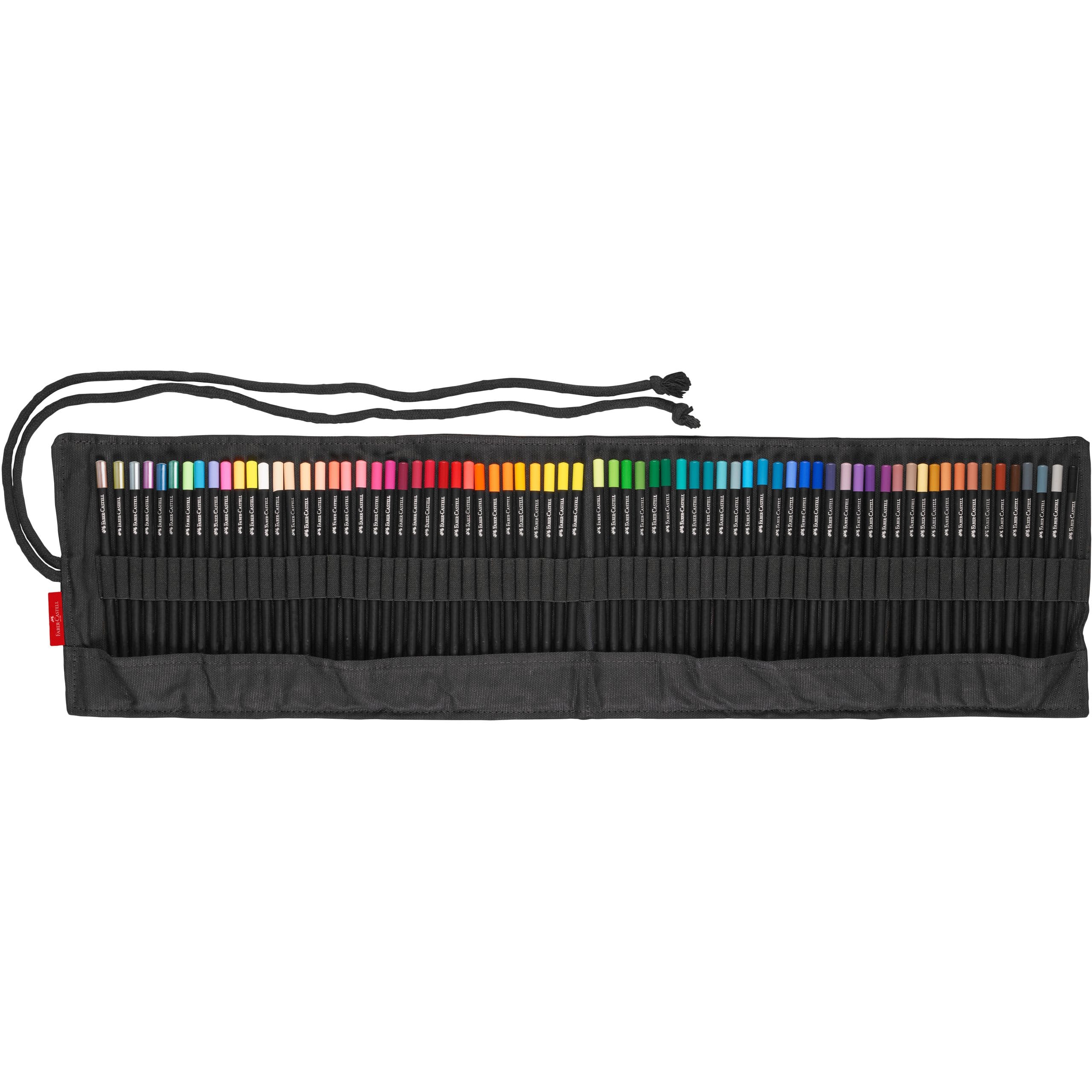 116418_Black Edition colour pencil roll, 72 colours FABER-CASTELL Farbstifte Black Edition 116418 72 Farben – Hochwertig & günstig bei ShopDeca