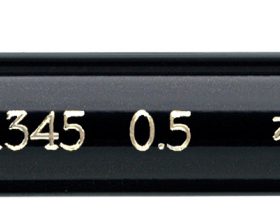 FABER-CASTELL Druckbleistift GRIP 1345 0.5mm 134599 schwarz, mit Radierer