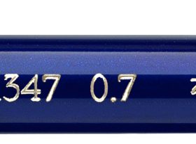 FABER-CASTELL Druckbleistift GRIP 1347 0.7mm 134751 blau, mit Radierer