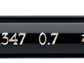 FABER-CASTELL Druckbleistift GRIP 1347 0.7mm 134799 schwarz, mit Radierer