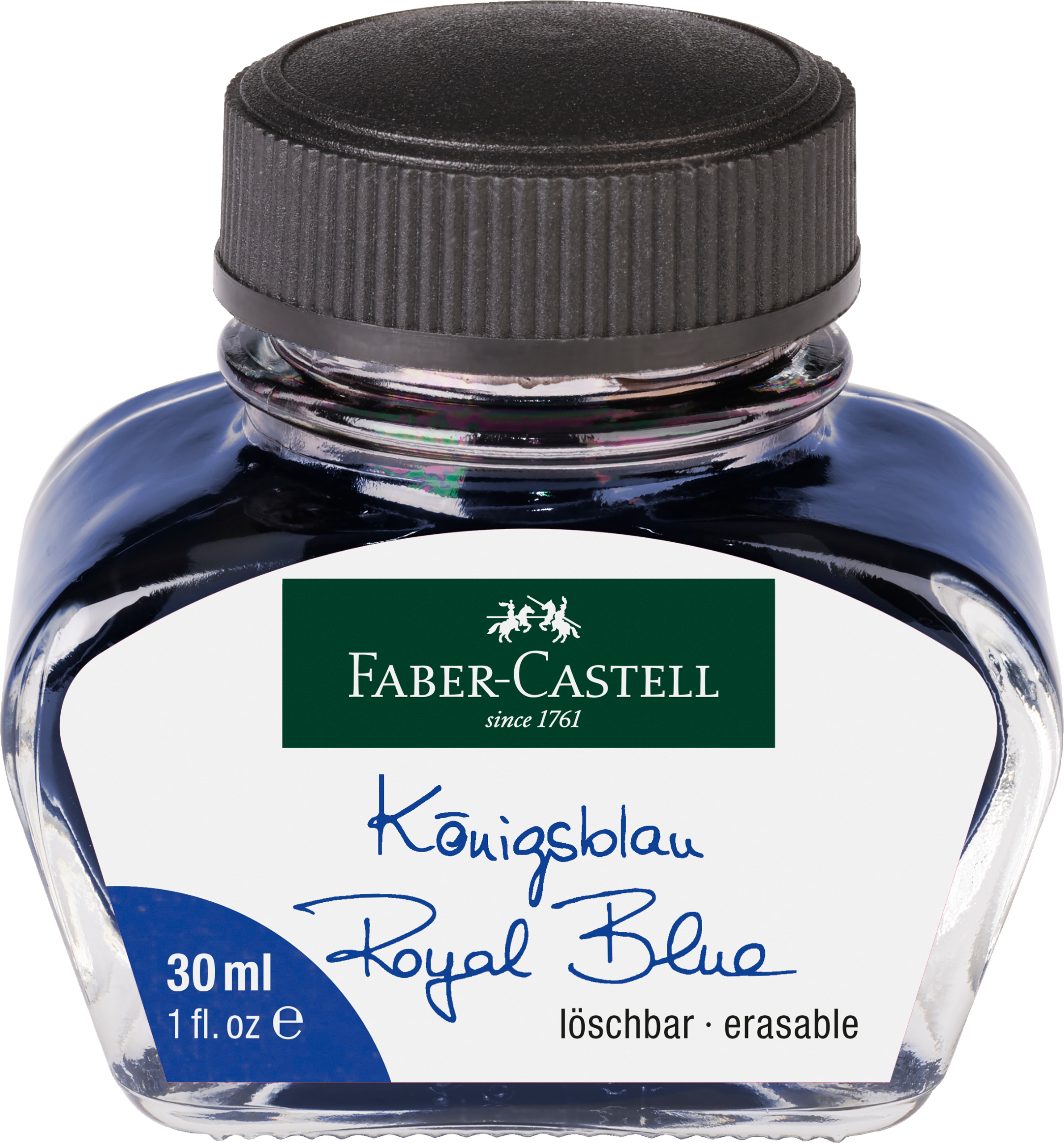 Ink glass blue erasable 30 ml FABER-CASTELL Tintenglas 30ml 149839 königsblau – Hochwertig & günstig bei ShopDeca