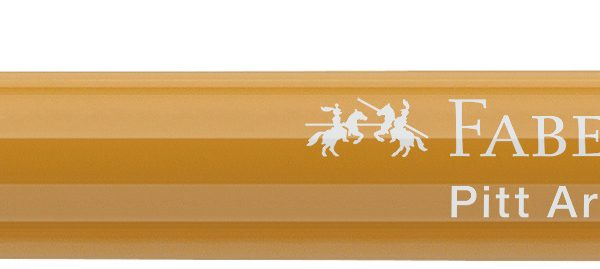 FABER-CASTELL Pitt Artist Pen Brush 2.5mm 167468 grüngold