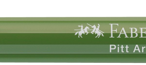 FABER-CASTELL Pitt Artist Pen Brush 2.5mm 167476 chromoxydgrün stumpf
