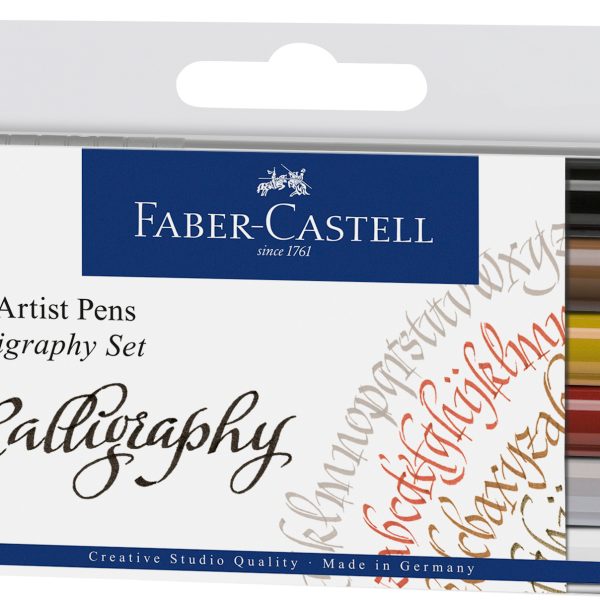 FABER-CASTELL Pitt Artist Pen Set 167506 ass., 6 Stück
