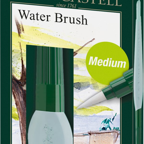 FABER-CASTELL Art&Graphic Wassertankpinsel 185105 grün