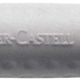 FABER-CASTELL Aufsteckradierer GRIP 2001 187000 grau, 10x10x40mm 2 Stück