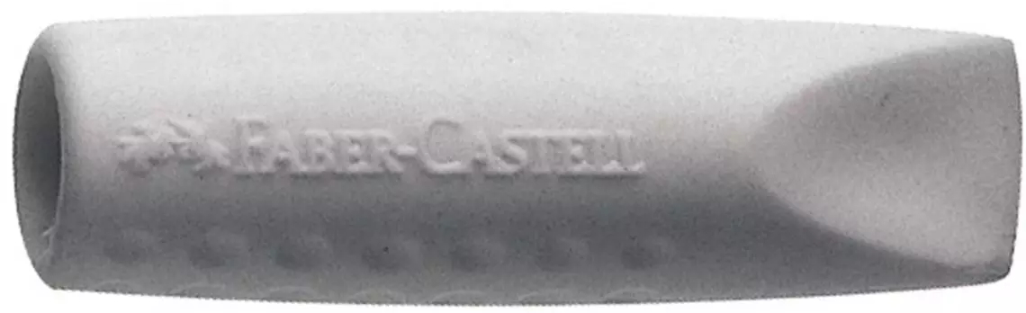 FABER-CASTELL-187000-4005401870005 FABER-CASTELL Aufsteckradierer GRIP 2001 187000 grau, 10x10x40mm 2 Stück – Hochwertig & günstig bei ShopDeca