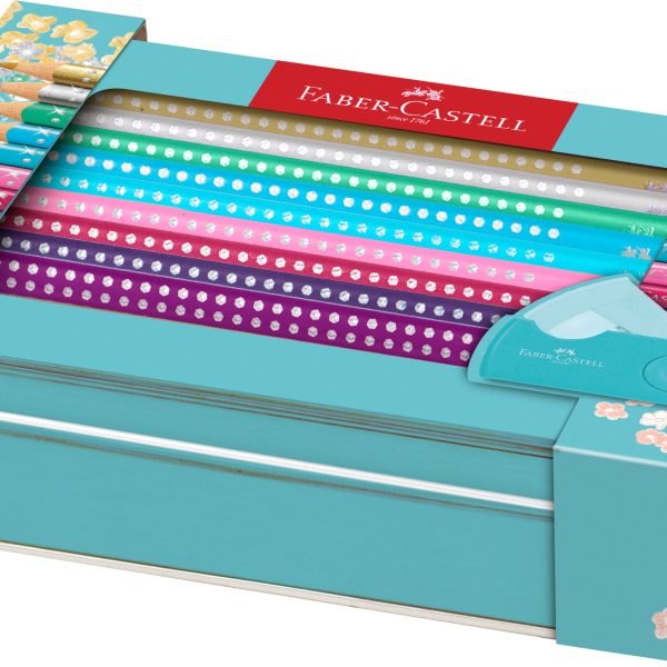 FABER-CASTELL Farbstift Sparkle Set 201641 ass. 20 Stück