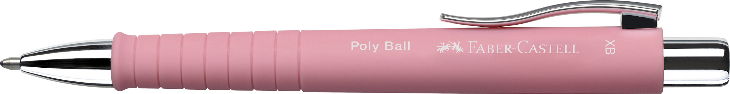 241127_Ballpoint pen Poly Ball XB rose FABER-CASTELL Kugelschreiber Poly Ball XB 241127 rosé – Hochwertig & günstig bei ShopDeca